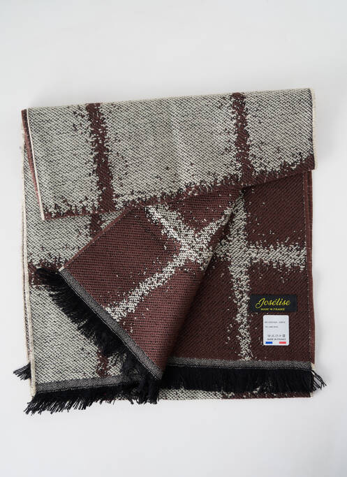 Eșarfă maro JOSÉLISE femeie