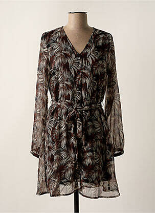 Rochie midi maro ONLY femeie