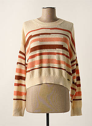 Pulover bej PEPE JEANS femeie