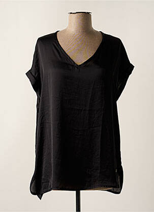 Tunică mâneci scurte negru PLEASE femeie