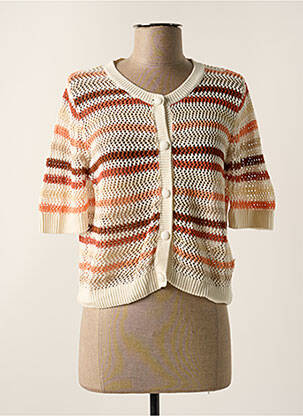 Vestă cu mâneci scurte bej PEPE JEANS femeie