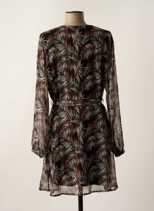 Rochie midi maro ONLY femeie