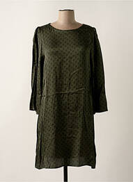 Rochie scurtă mâneci lungi mâneci lungi verde GRACE & MILA femeie