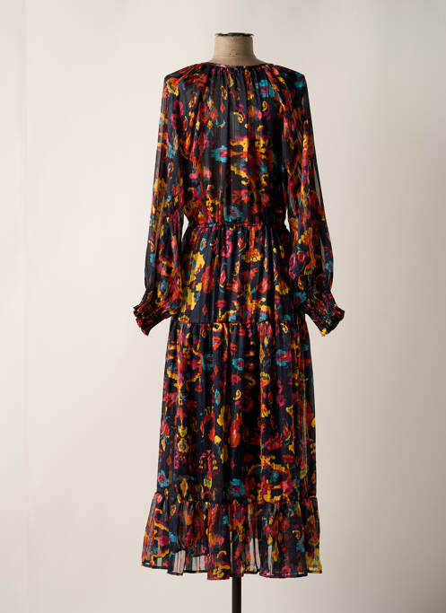 Rochie lungă albastru GRACE & MILA femeie