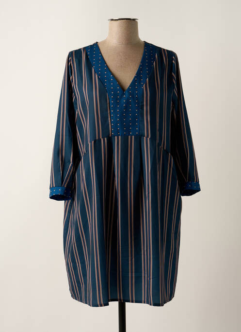 Rochie scurtă albastru PAKO LITTO femeie