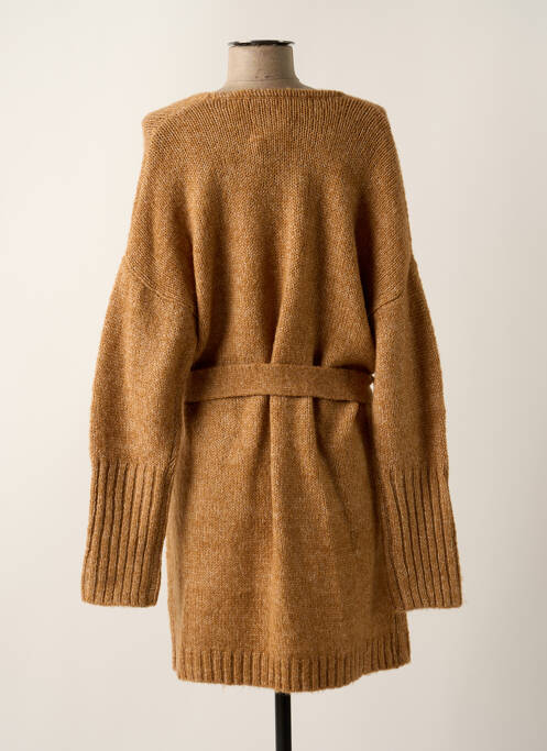 Vestă cu mâneci lungi maro GRACE & MILA femeie