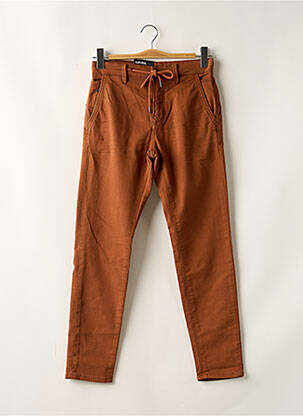 Pantalon slim portocaliu închis KAPORAL bărbat