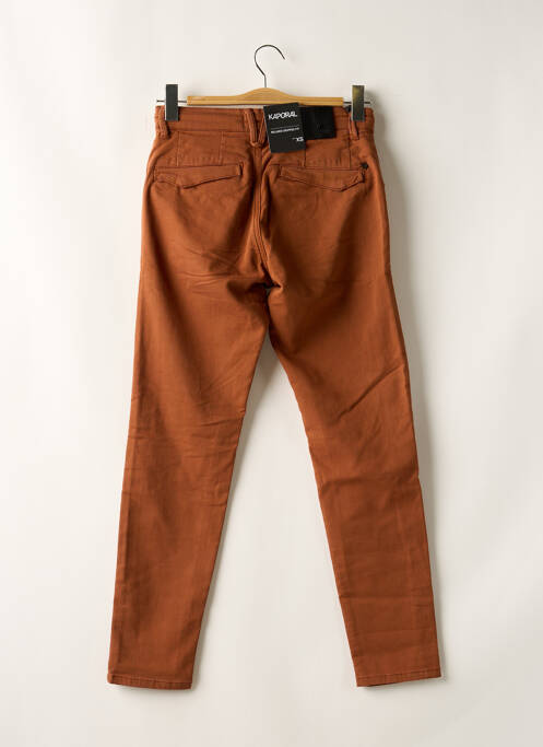 Pantalon slim portocaliu închis KAPORAL bărbat