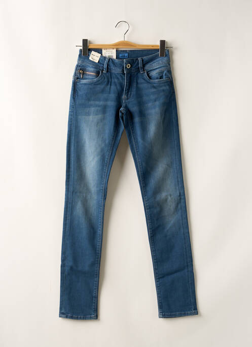 Blugi cu croială slim albastru PEPE JEANS femeie