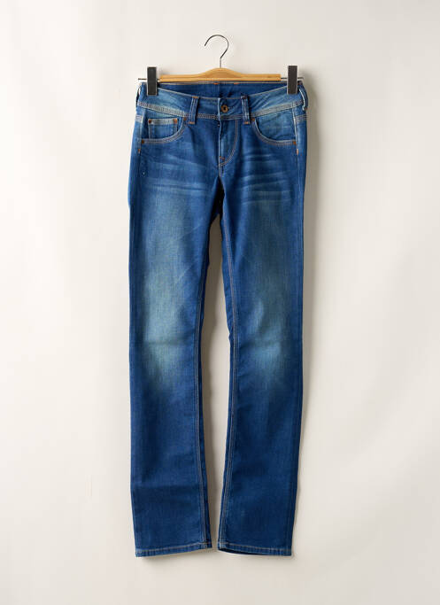 Blugi cu croială dreaptă albastru LUK AP femeie