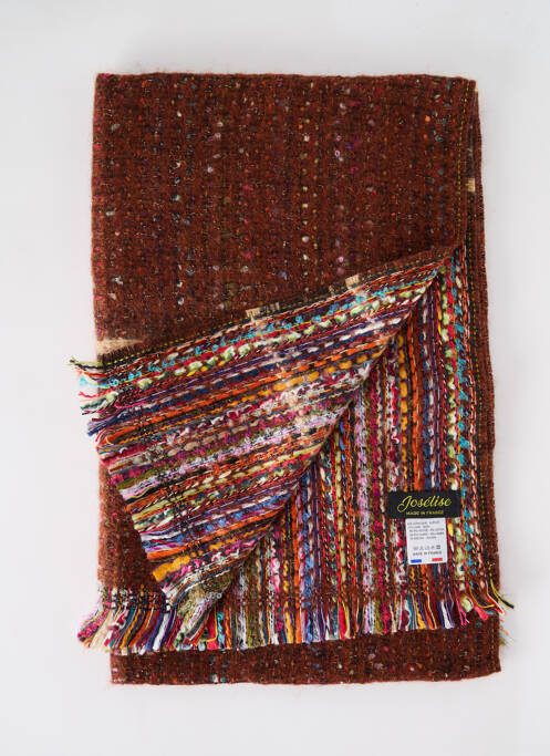 Eșarfă maro JOSÉLISE femeie