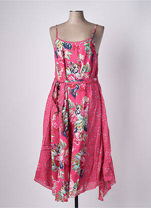 Rochie midi roz RHUM RAISIN femeie