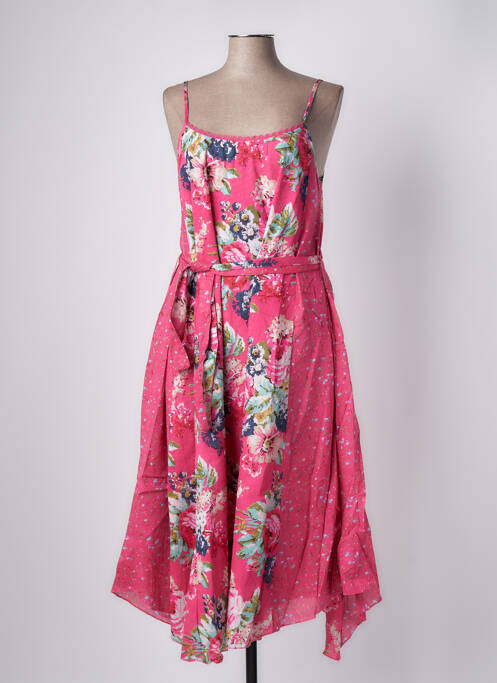 Rochie midi roz RHUM RAISIN femeie