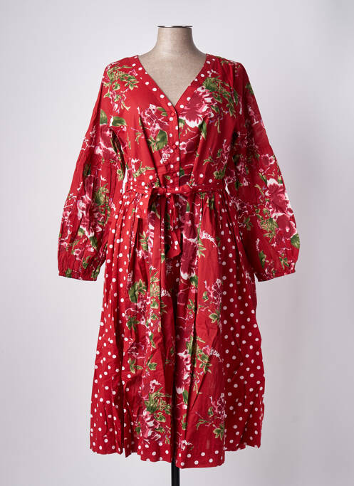 Rochie midi roșu RHUM RAISIN femeie