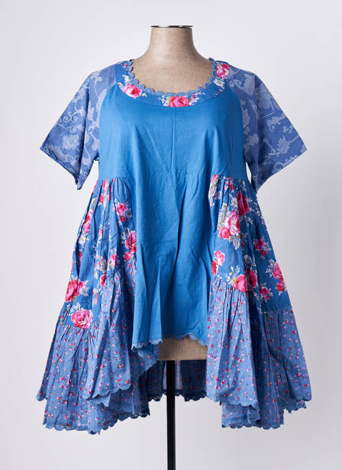 Tunică mâneci scurte albastru RHUM RAISIN femeie