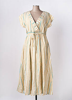 Rochie lungă bej RHUM RAISIN femeie