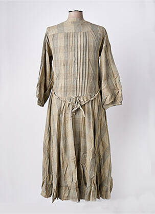 Rochie lungă mâneci lungi mâneci lungi gri RHUM RAISIN femeie