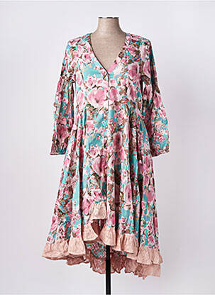 Rochie midi roz RHUM RAISIN femeie