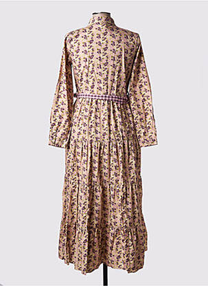 Rochie lungă mâneci lungi mâneci lungi violet RHUM RAISIN femeie