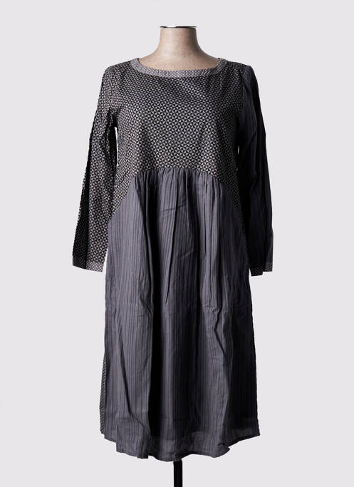 Rochie midi gri RHUM RAISIN femeie