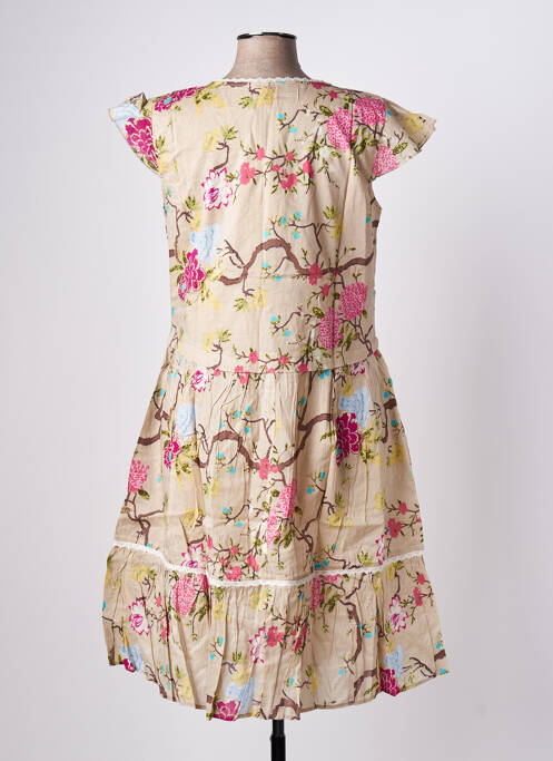 Rochie midi bej RHUM RAISIN femeie