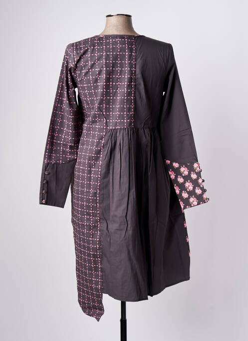 Rochie midi gri RHUM RAISIN femeie