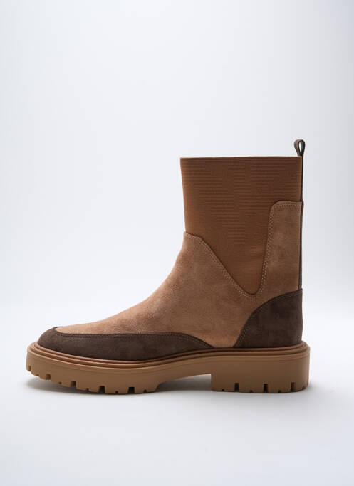 Botine/Ghete maro VANESSA WU femeie