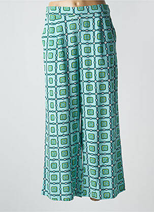 Pantalon larg albastru SURKANA femeie