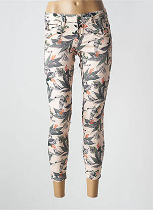 Pantalon slim buzunare roz FREEMAN T.PORTER femeie