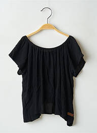 Top mâneci scurte mâneci scurte negru BOBOLI fille