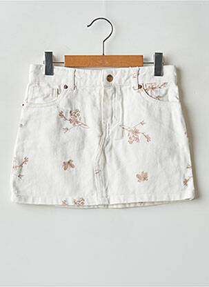 Fustă scurtă alb MAYORAL fată