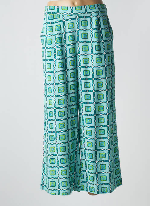 Pantalon larg albastru SURKANA femeie