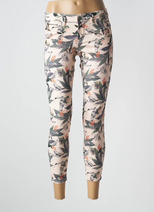 Pantalon slim roz FREEMAN T.PORTER femeie