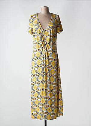 Rochie lungă galben SURKANA femeie