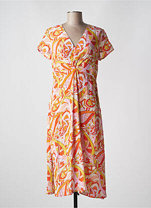 Rochie midi portocaliu SURKANA femeie