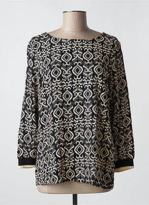 Tricou mâneci lungi mâneci lungi negru GARCIA femeie