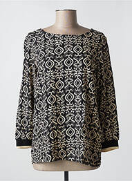 Tricou mâneci lungi mâneci lungi negru GARCIA femme