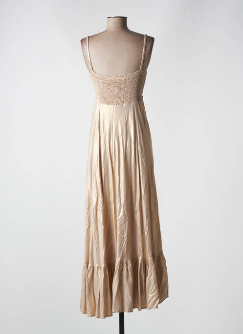 Rochie lungă auriu EVA KAYAN femeie