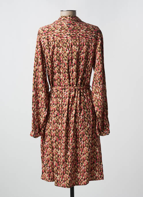 Rochie midi maro GARCIA femeie