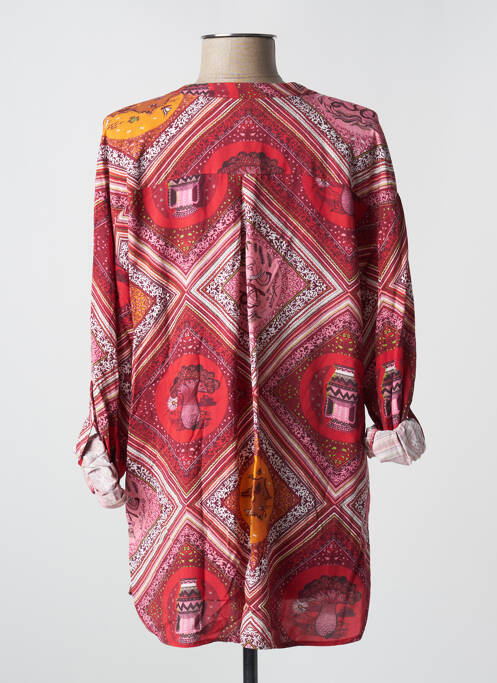 Tunică mâneci lungi roz SURKANA femeie