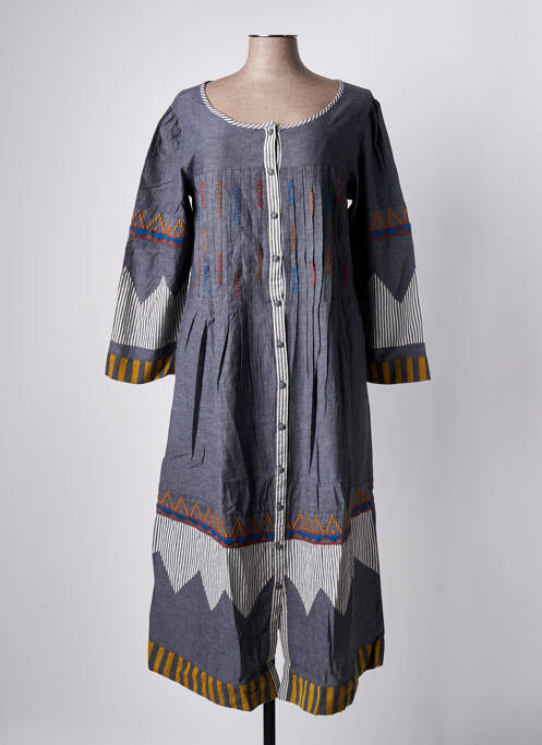 Rochie midi gri RHUM RAISIN femeie