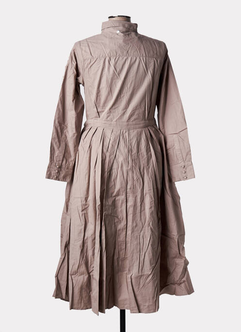 Rochie midi bej RHUM RAISIN femeie