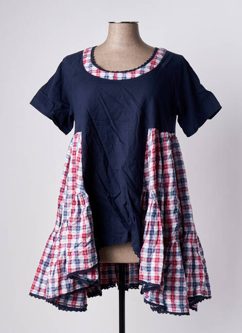 Tunică mâneci scurte albastru RHUM RAISIN femeie