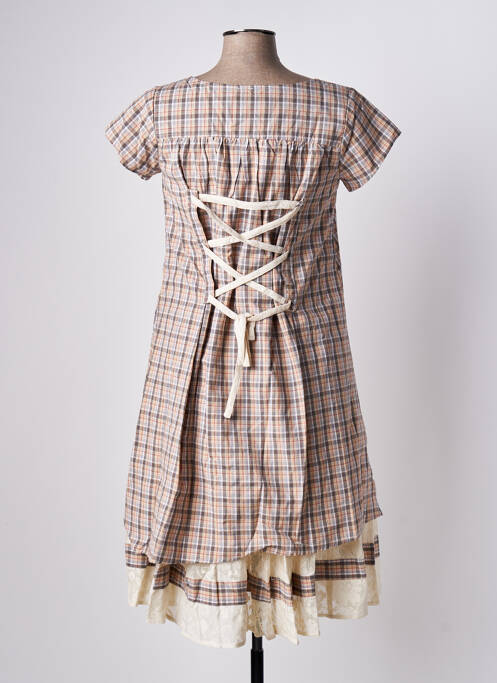 Rochie midi bej RHUM RAISIN femeie