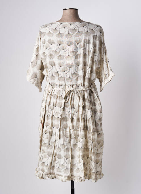 Rochie midi bej RHUM RAISIN femeie