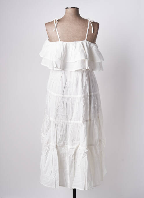 Rochie lungă alb RHUM RAISIN femeie