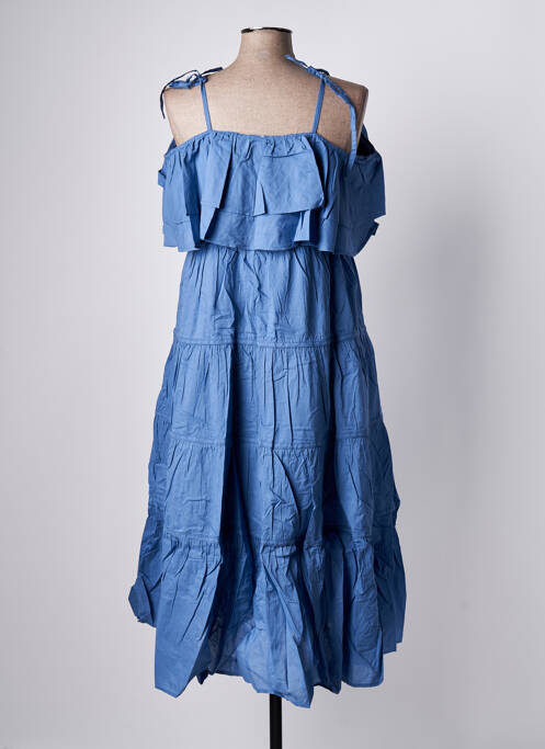 Rochie lungă albastru RHUM RAISIN femeie