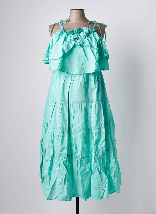 Rochie lungă albastru RHUM RAISIN femeie