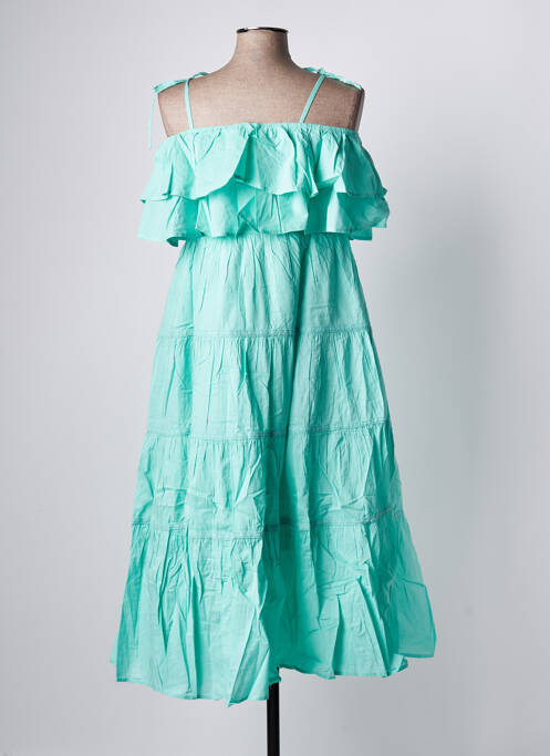 Rochie lungă albastru RHUM RAISIN femeie