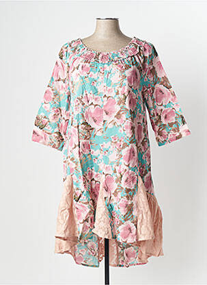 Tunică mâneci scurte roz RHUM RAISIN femeie